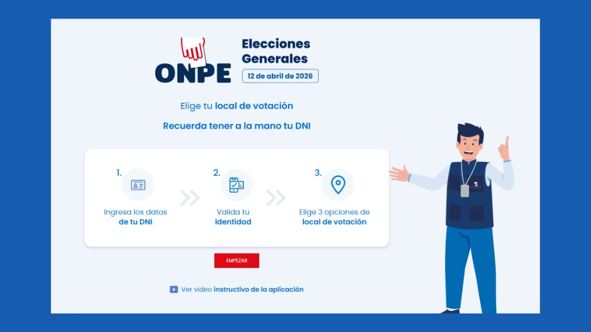 Ya puedes elegir tu local de votación para las Elecciones 2026